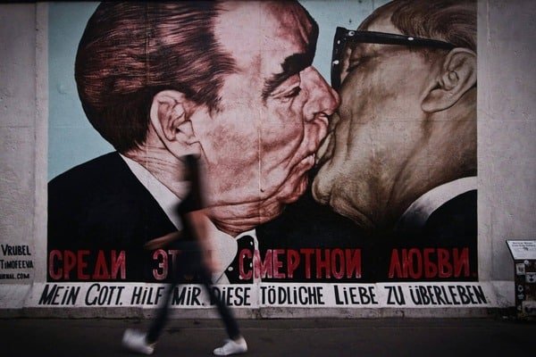 Graffiti on Berlin Wall