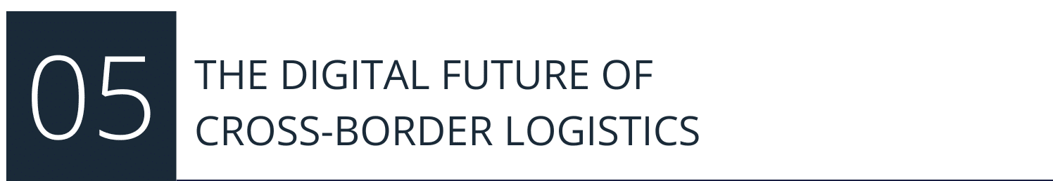THE DIGITAL FUTURE OF CROSS-BORDER LOGISTICS
